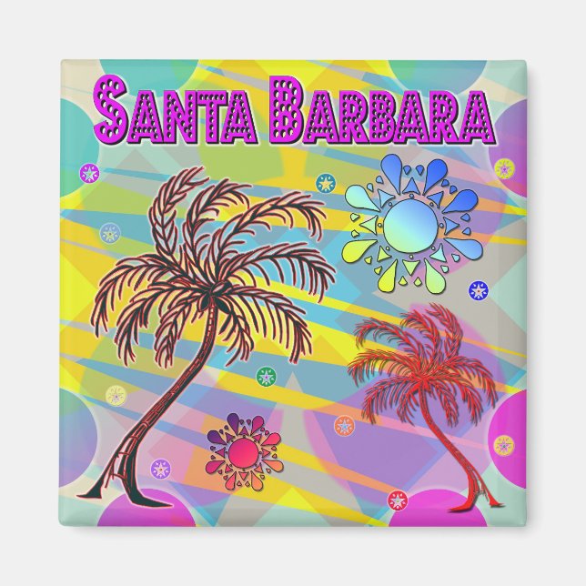 Imã Papais noeis Barbara Happy e Hope Magnet (Frente)