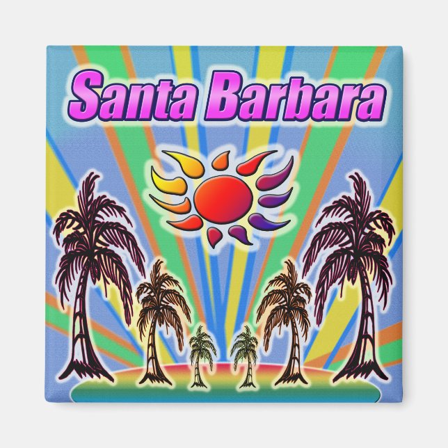 Imã Papais noeis Barbara Summer Love Magnet (Frente)