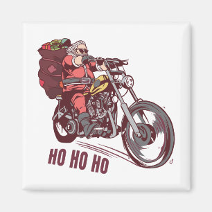 Imã Papais noeis Biker Figurino de Natal para Convite