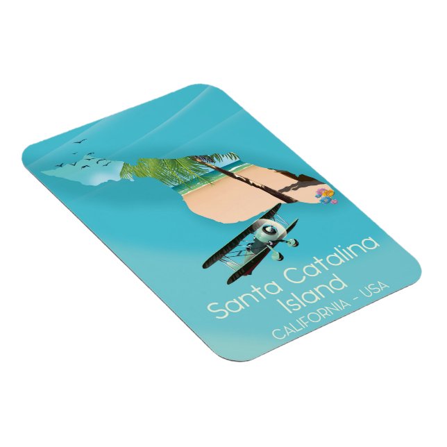 Ímã Papais noeis Catalina Island California EUA (Lado Direito)