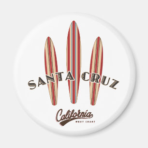 Imã Papais noeis Cruz California Três Surfboards