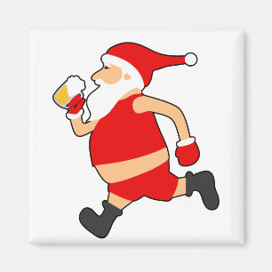 Imã papais noeis de cerveja engraçadas natal