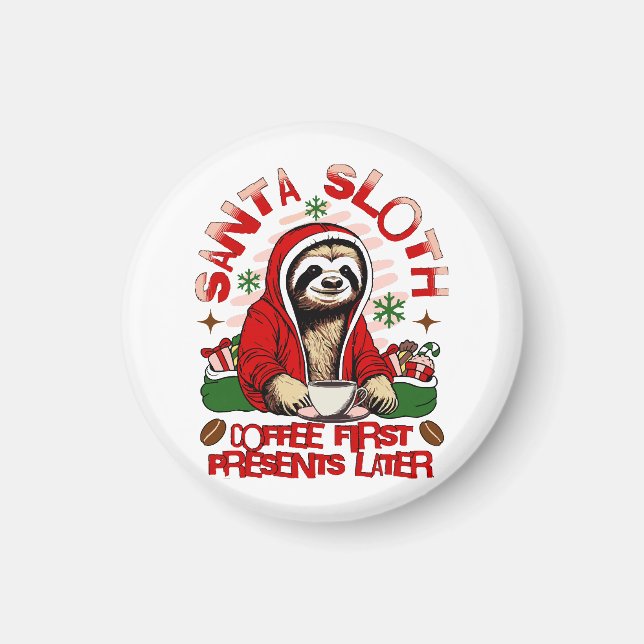 Imã Papais noeis de lama tomando café (Frente)