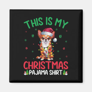 Imã Papais noeis de Luzes das Árvores do Xmas Chihuahu