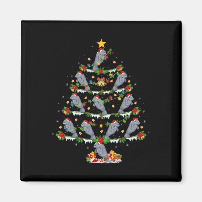 Imã Papais noeis De Luzes De Natal Para Animais De Pet (Frente)