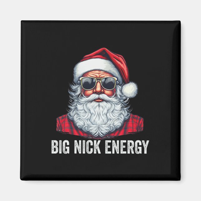 Imã Papais noeis de Natal Big Nick Energy (Frente)