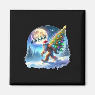 Imã Papais noeis de Natal Bigfoot Sasquatch Xmas