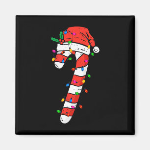 Imã Papais noeis de Natal Candy Cane Xmas Kids Toddler