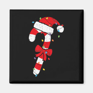 Imã Papais noeis de Natal Candy Cane Xmas Kids Toddler