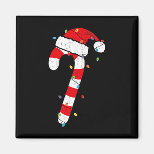 Imã Papais noeis de Natal Candy Cane Xmas Kids Toddler