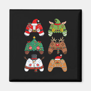 Imã Papais noeis De Natal Controladores De Jogos Elf D