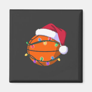 Imã Papais noeis de Natal de Basquete Snowman Esporte