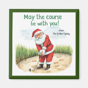 Imã Papais noeis de Natal de Golf Que o curso esteja c