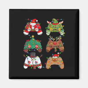 Imã Papais noeis de Natal Elf Luzes de Jogos Controlad