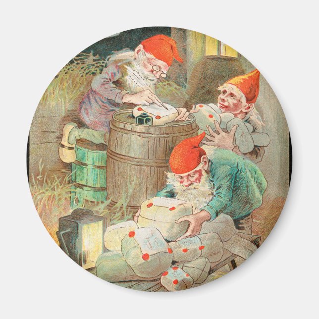 Imã Papais noeis de Natal suecos (por Jenny Nyström) (Frente)