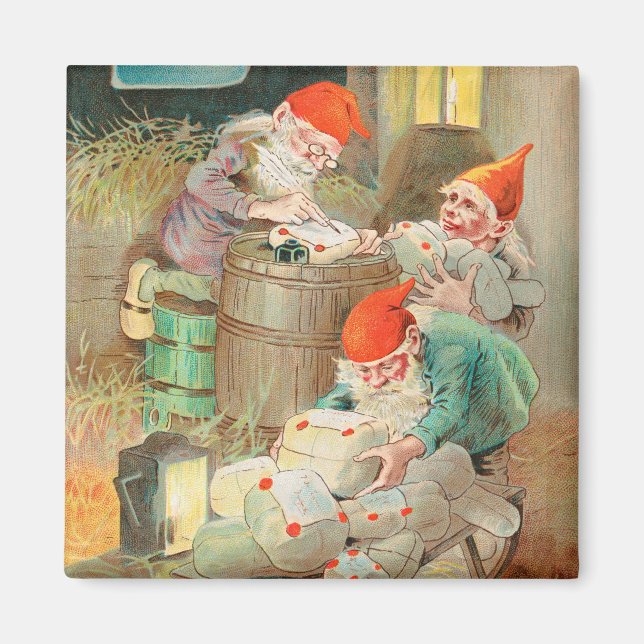 Imã Papais noeis de Natal suecos (por Jenny Nyström) (Frente)