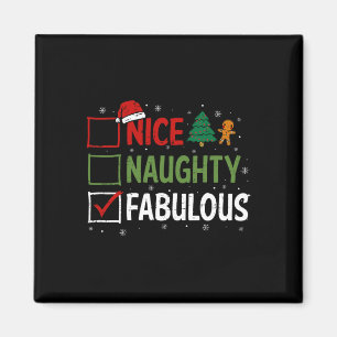 Imã Papais noeis de pijama de Natal fantásticas, Clau