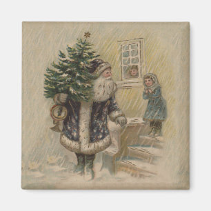 Imã Papais noeis de safra na neve