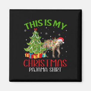 Imã Papais noeis De Xmas Engraçados Luzes Este É O Meu
