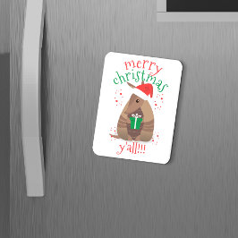 Ímã Papais noeis doando Armadillo Texas