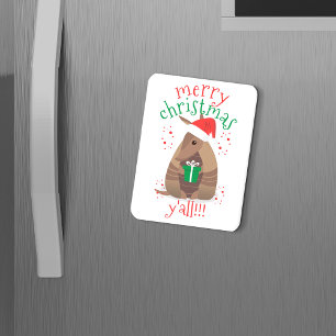 Ímã Papais noeis doando Armadillo Texas