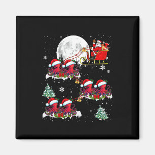 Imã Papais noeis Engraçados Da Árvore De Iluminação Do