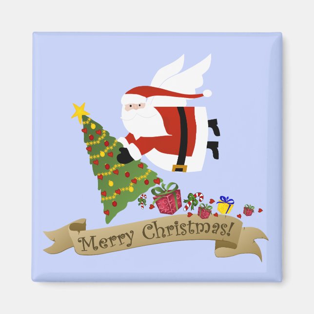 Imã Papais noeis fornecem | Magneta de Natal (Frente)
