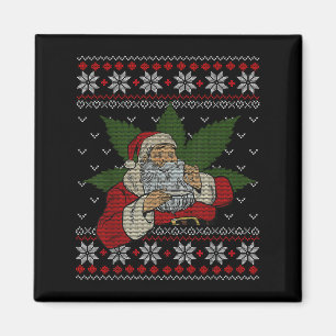 Imã Papais noeis Fumando Erva Humor Feliz Natal