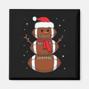 Imã Papais noeis Futebol de Snowman Sports Ball Men Cr