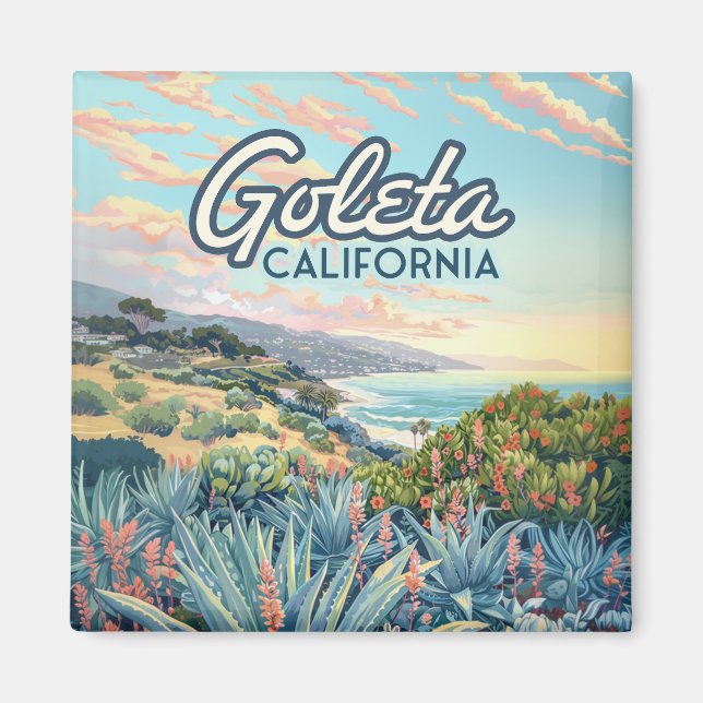 Imã Papais noeis Goleta California Barbara Isla Vista  (Frente)