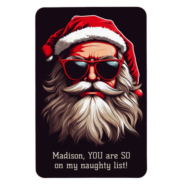 Ímã Papais noeis Grumpy de Texto Personalizado (Vertical)