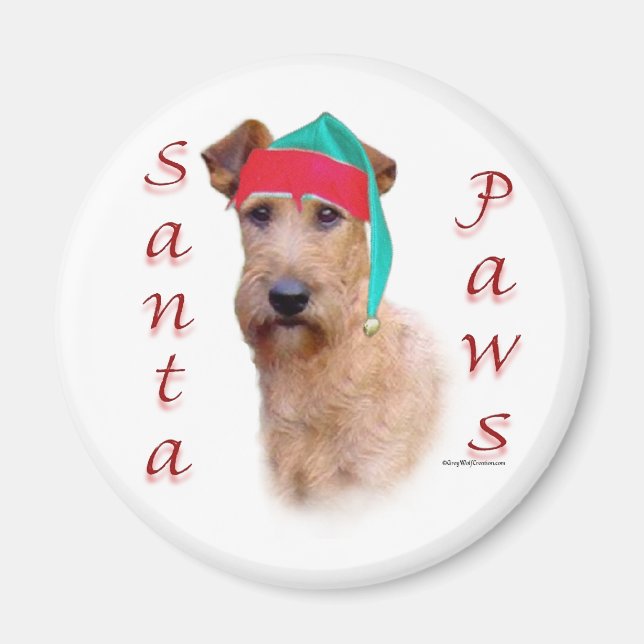 Imã Papais noeis irlandeses Terrier Paws (Frente)
