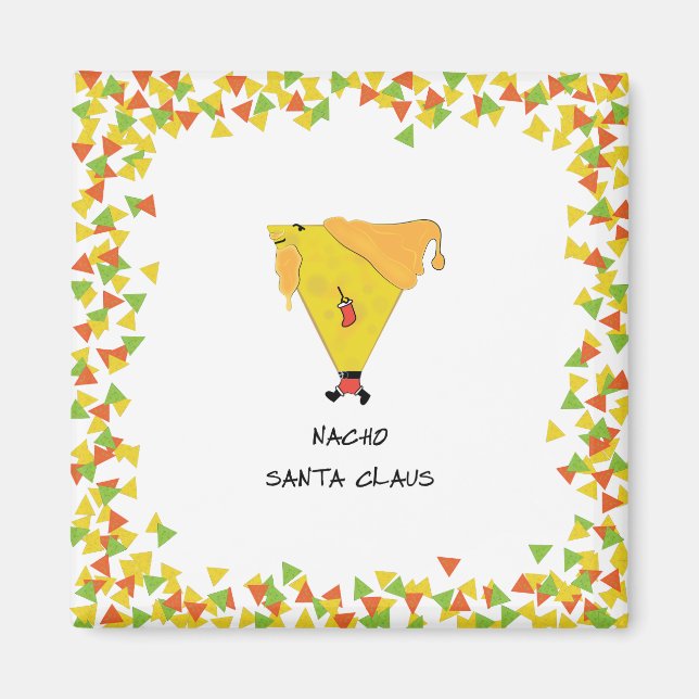 Imã Papais noeis Nacho com Chips (Frente)