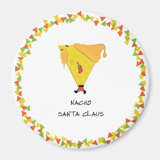 Imã Papais noeis Nacho com Chips (Frente)