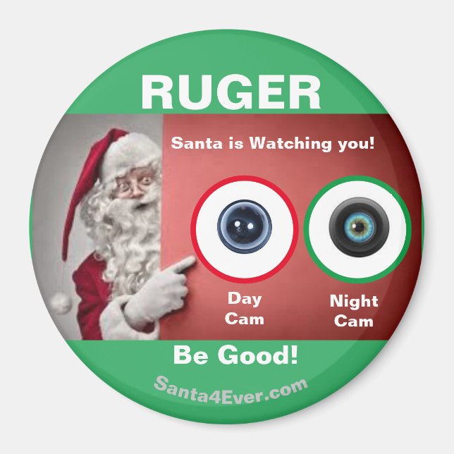 Imã Papais noeis RUGER estão te observando!Dia e Noite (Frente)