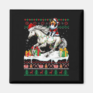 Imã Papais noeis Shetland Sheepdog Riding Horse Swe