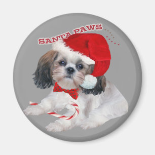 Imã Papais noeis Shih Tzu presentes de patas