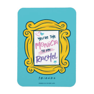 Ímã PAPEL AMIGOS™ Você é a Monica para minha Rachel