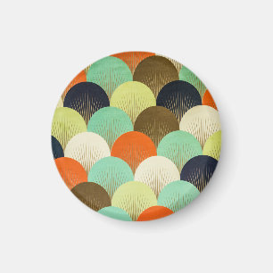 Imã Papel de parede colorido: design artístico.