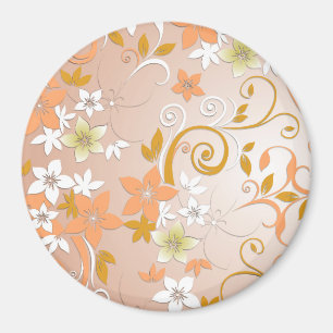Imã Papel de parede de flores 8
