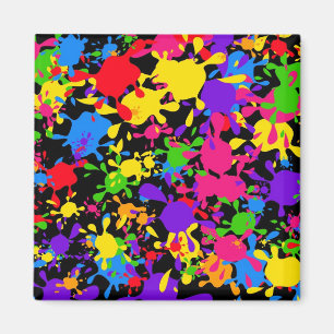 Imã Papel de parede do Splatter