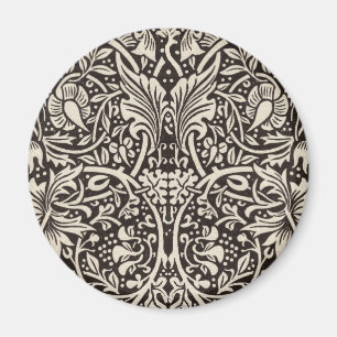 Imã Papel de parede floral Narciso William Morris