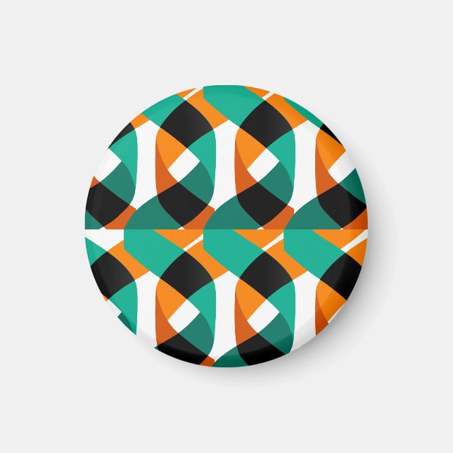 Imã Papel de parede retrô: Design de vinheta (Frente)