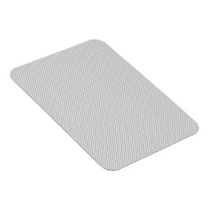 Ímã Papel de Presente Cinza com Padrão de Natal Modern