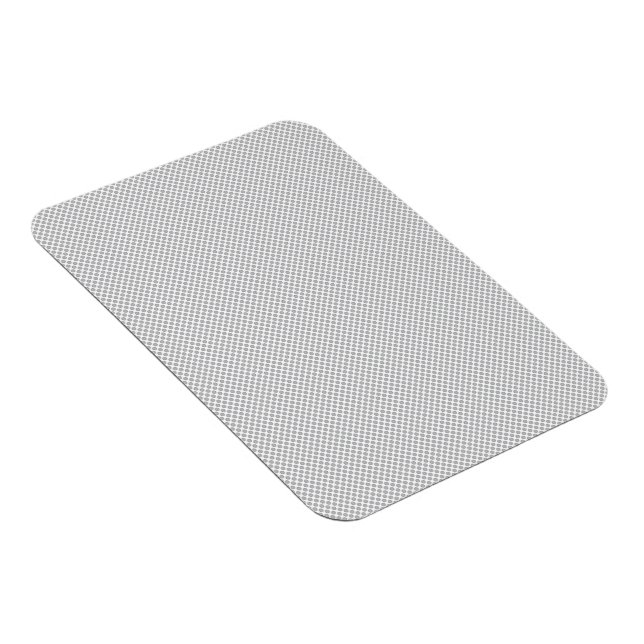 Ímã Papel de Presente Cinza com Padrão de Natal Modern (Lado Direito)