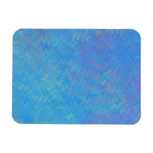 Ímã Papel Marmoreado Azul Bonito