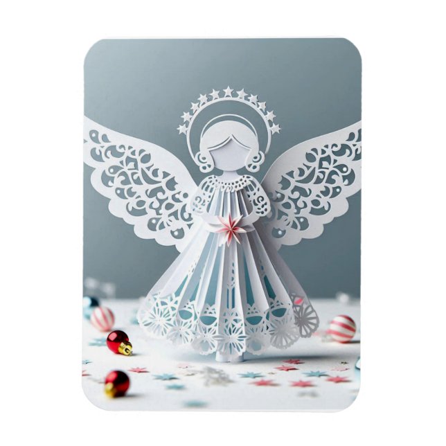 Ímã Papelão Artesanatos de Natal (Vertical)