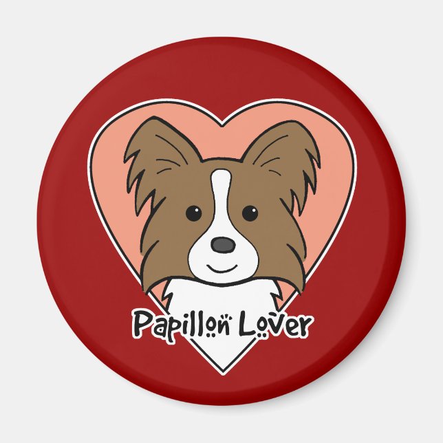 Imã Papillon Lover (Frente)