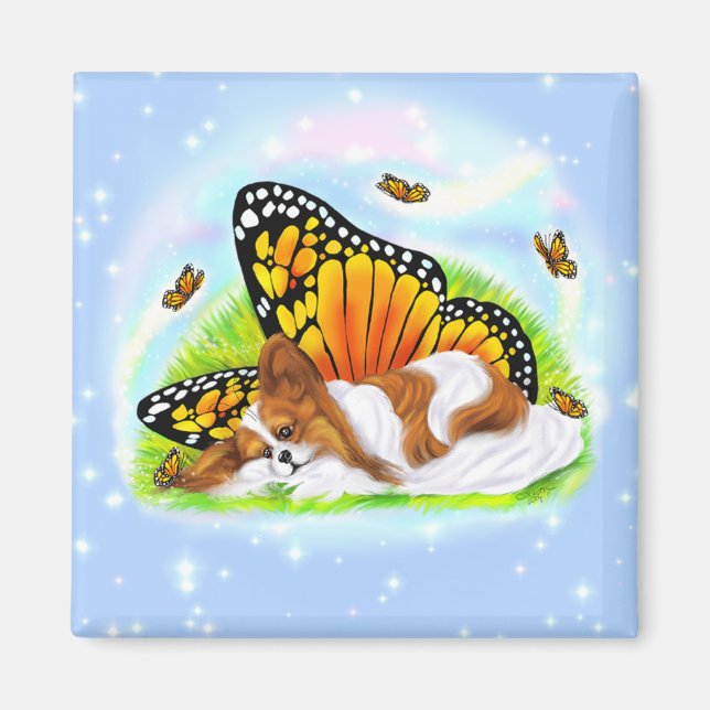 Imã Papillon Mystical Monarch (Frente)