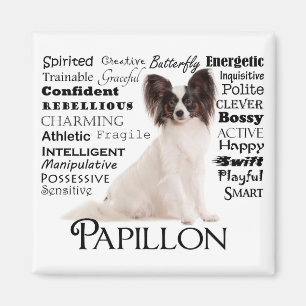 Imã Papillon Traits Magnet